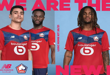 Lille football shirts 2020-21